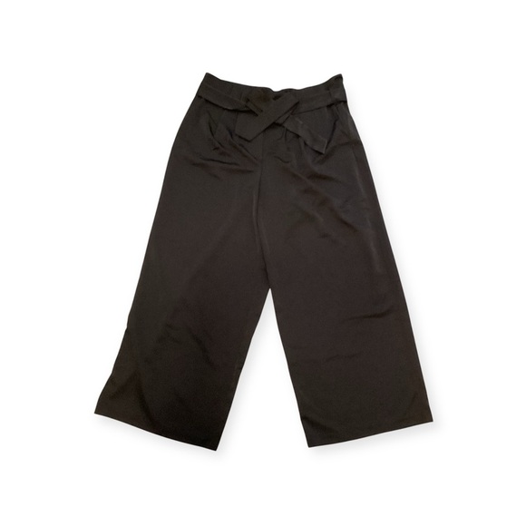 Forever 21+ Black Dress Wide-Leg Pants Size 3X workwear office staple capsule - Picture 1 of 5